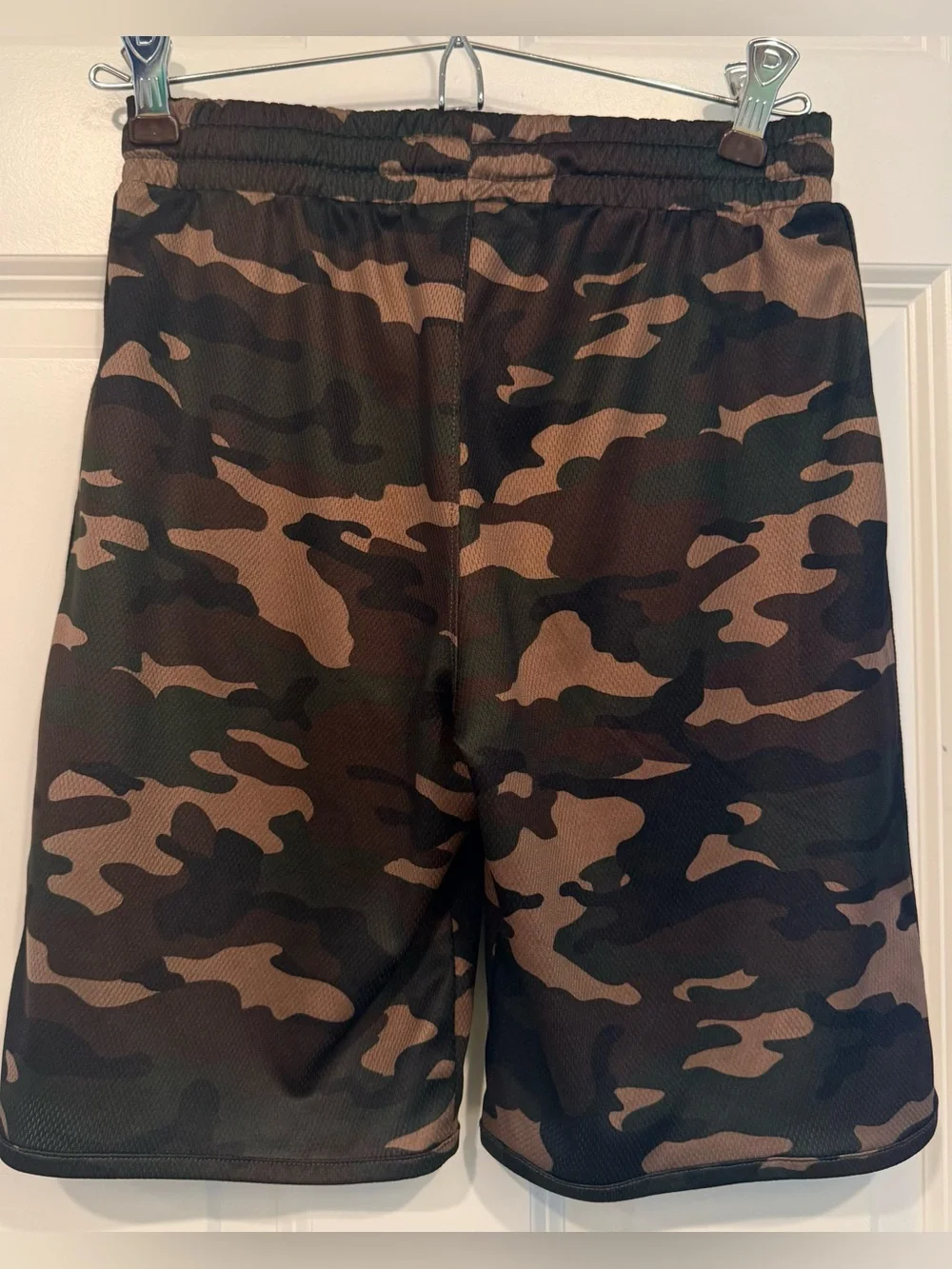 GapFit Boys Camo Athletic Basketball Shorts Size L 10-11